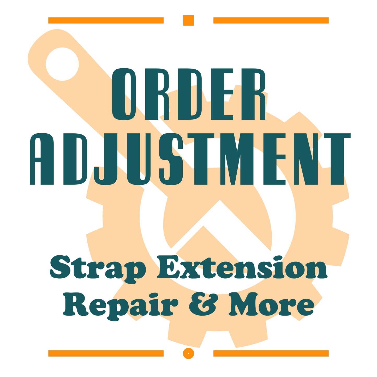 Adjust / Repair my Vest Order