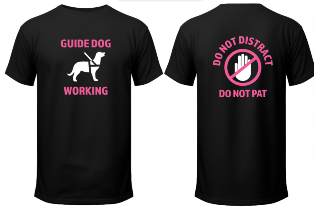 Custom Service Dog Cape Setup for Mark P