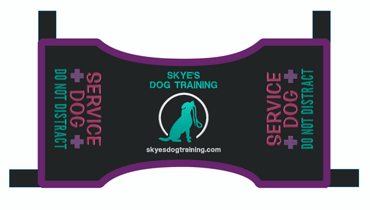 Custom Service Dog Vest and Shirt Order for Michelle T