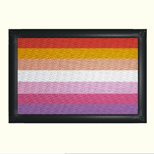 Rainbow Pride Flag Embroidered Patch