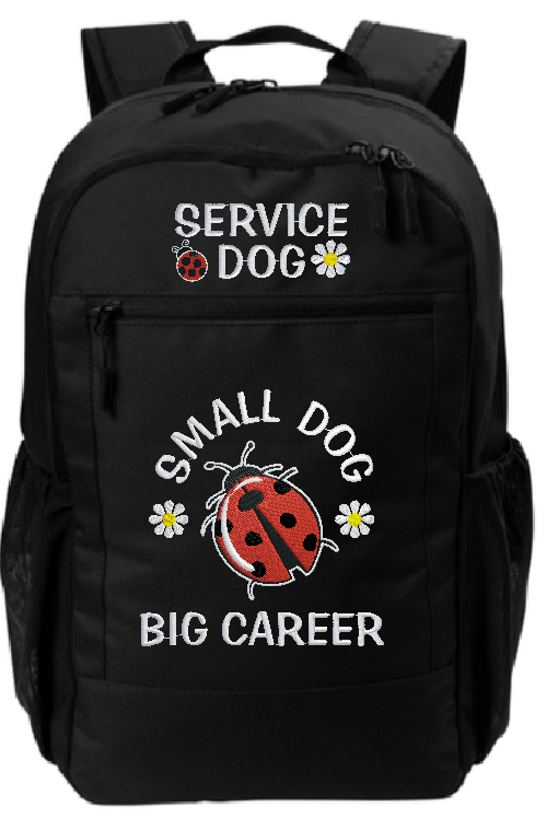 Backpack with Laptop and Side Pockets Custom Embroidered with Your Text/Logo