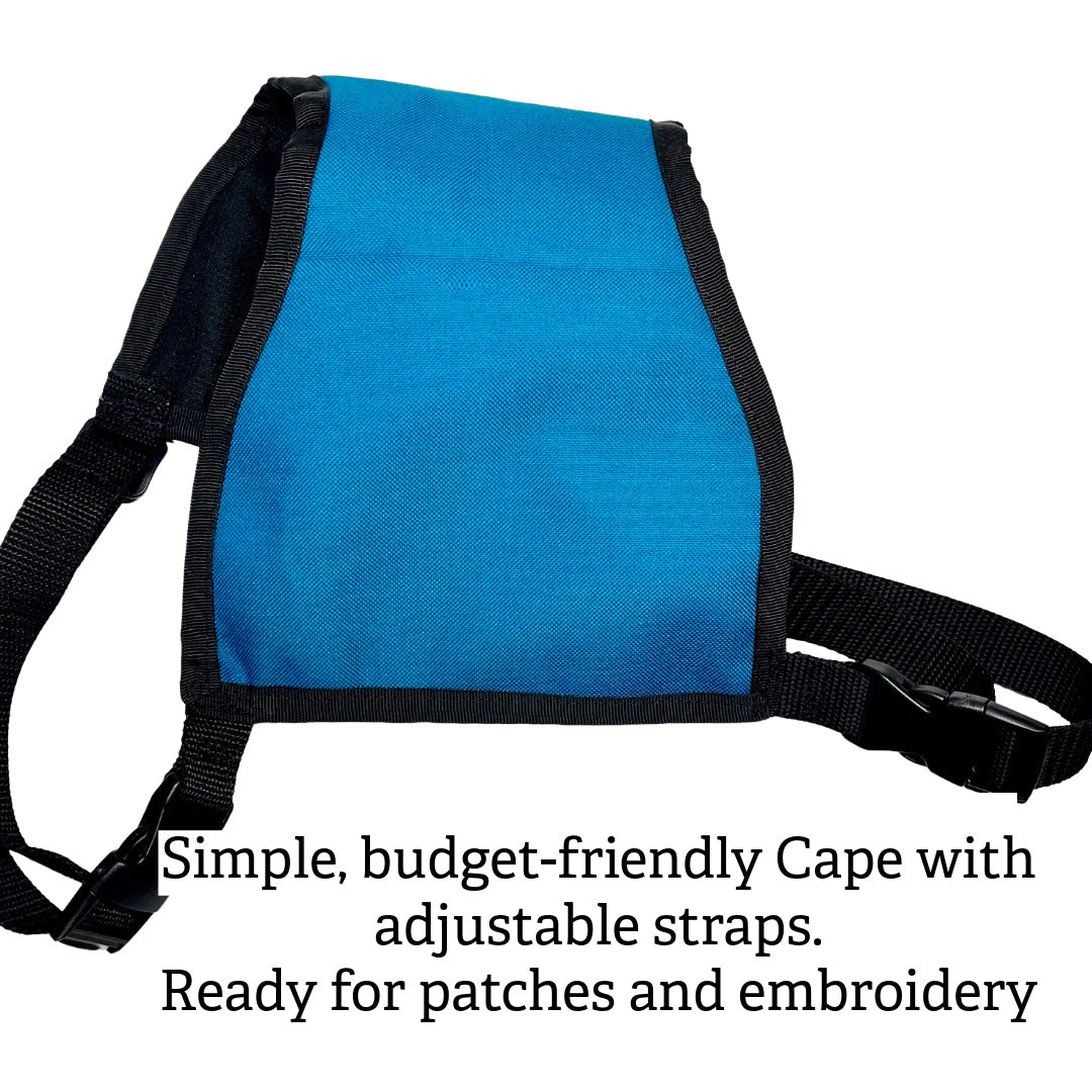 Sun Dog Cape for Adoption Working Training Service Dogs and Therapy Dogs