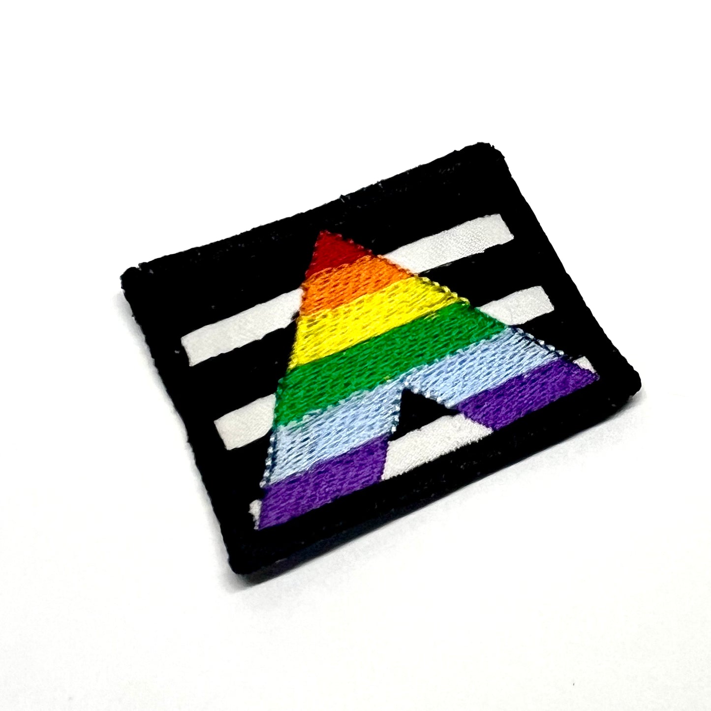 LGBTQ Ally Pride Flag Embroidered Patch