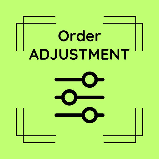 Order Adjustment