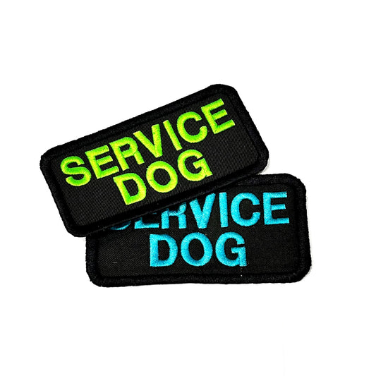 Service Dog 2x4" Patch Set