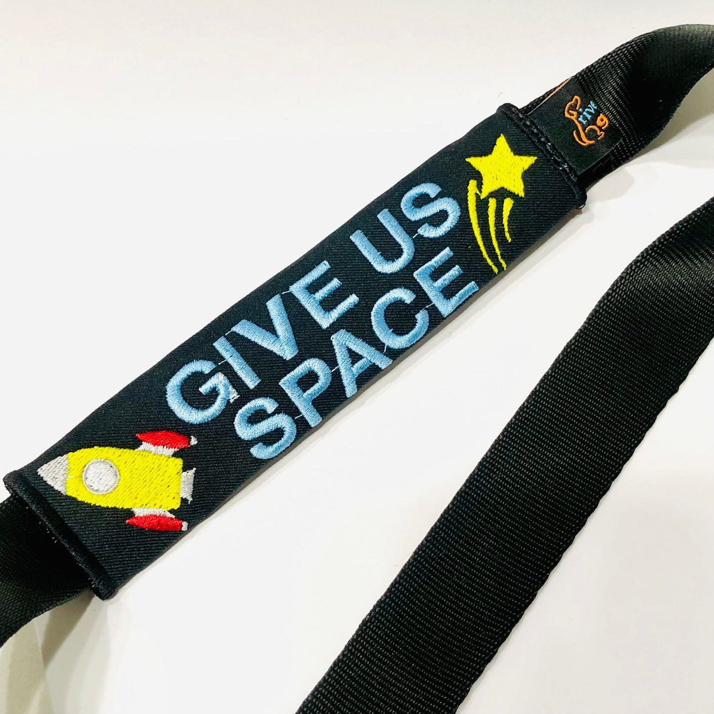 Give Us Space Dog Leash Strap Wrap