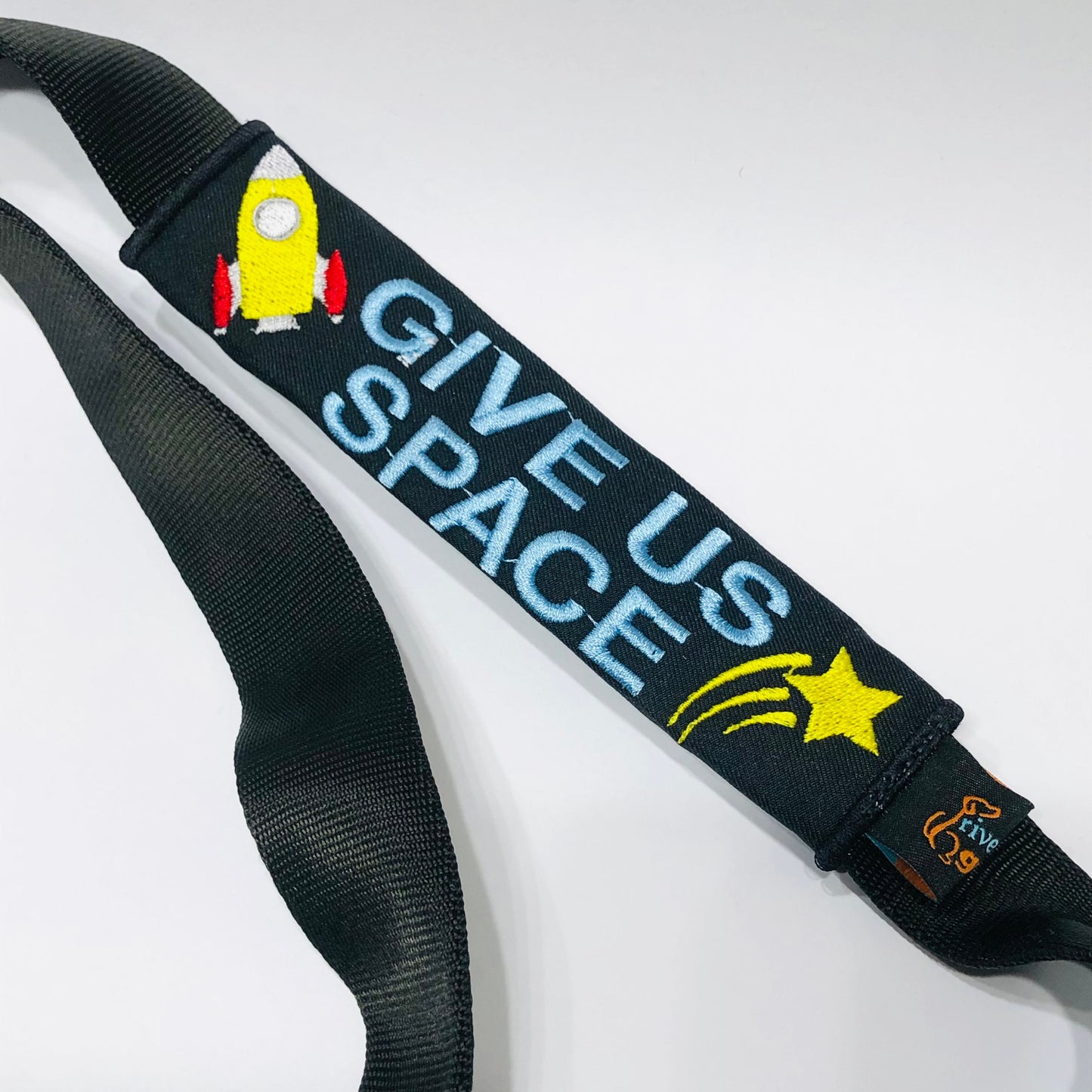 Give Us Space Dog Leash Strap Wrap