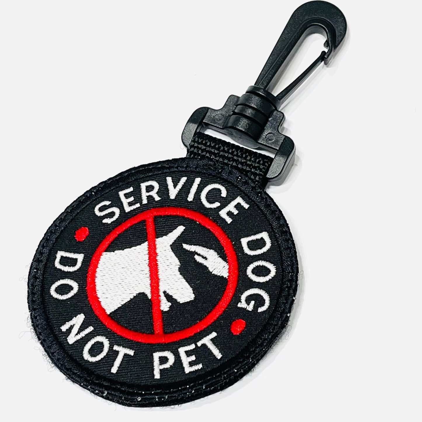 Patch Tab Clip 3" Dog Do Not Pet