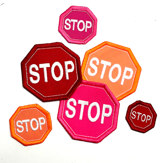 Stop Sign Shape Patch