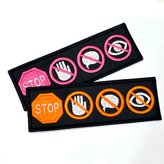 Long LOGOs Patch Set of 2