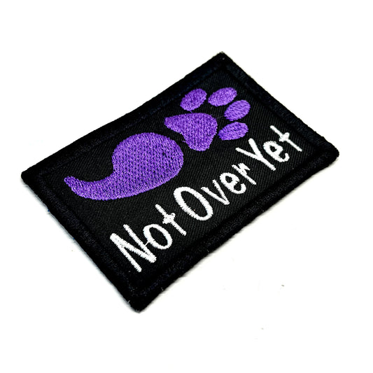 Semicolon Paw Not Over Yet Patch